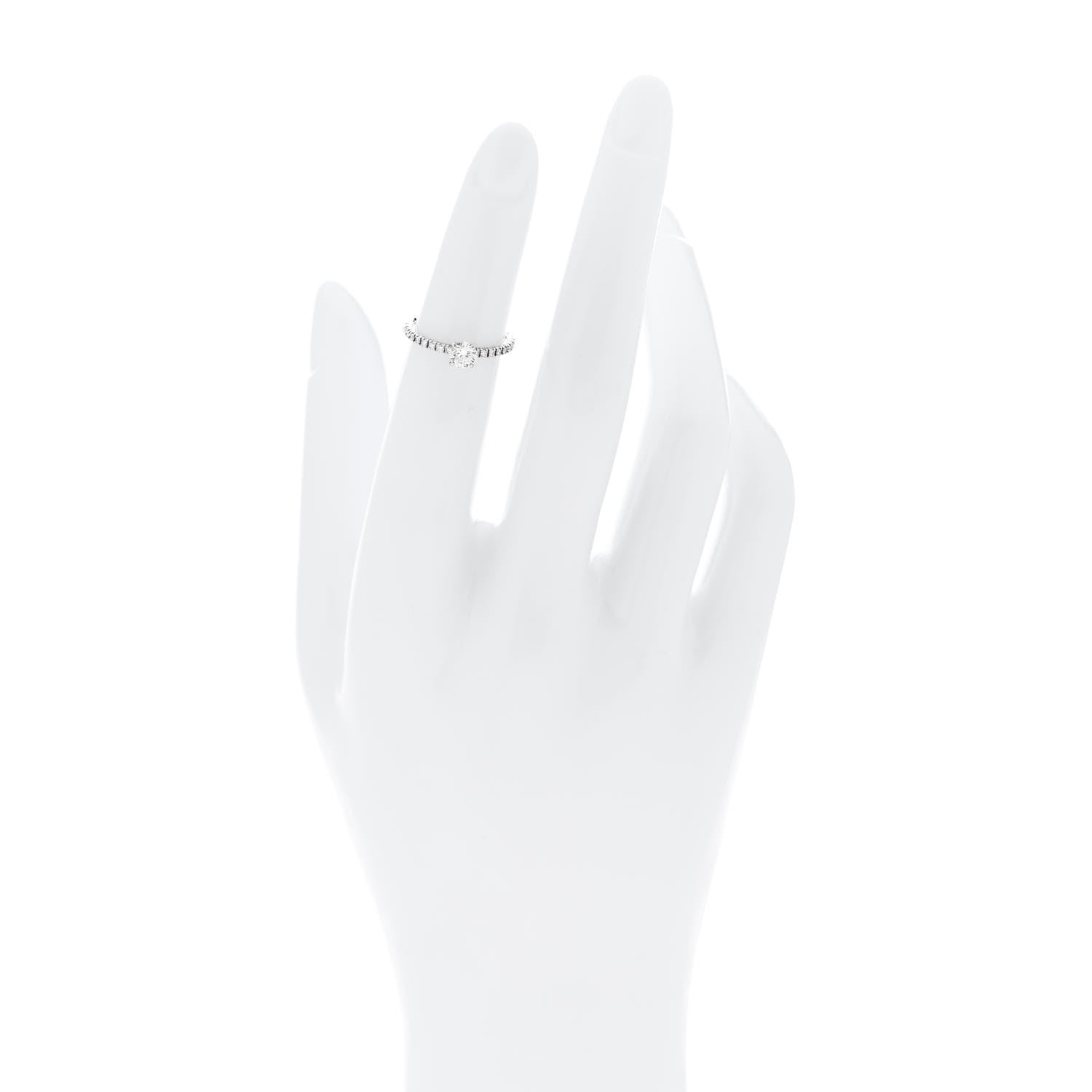 Cartier Platinum Diamond .30ct Etincelle De Cartier Solitaire Engagement Ring 46 3.75 2 of 6