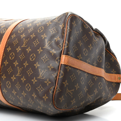 Louis Vuitton Monogram Keepall Bandouliere 55 6 of 10