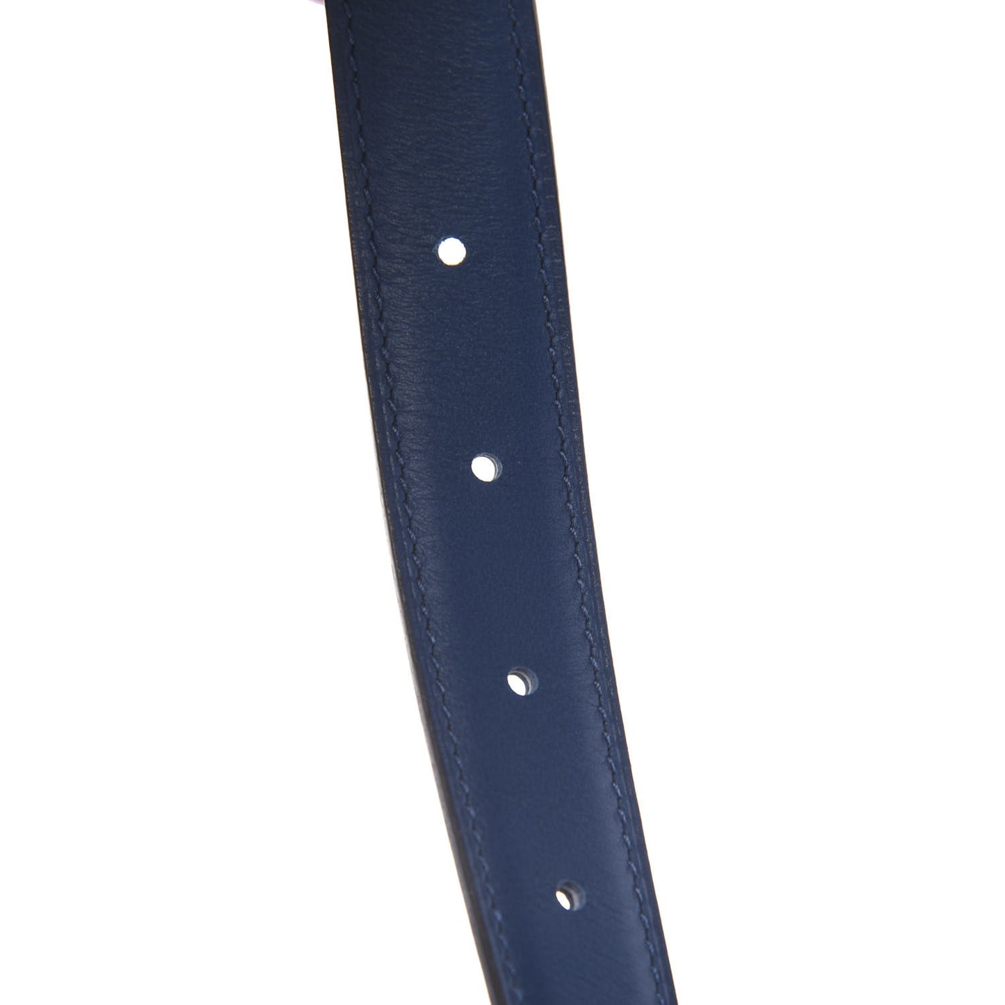 Swift Epsom 24mm Constance H Belt 85 Bleu Saphir Colvert
