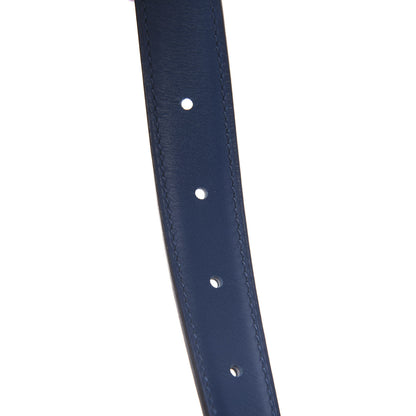 Hermes Swift Epsom 24mm Constance H Belt 85 Bleu Saphir Colvert 6 of 8