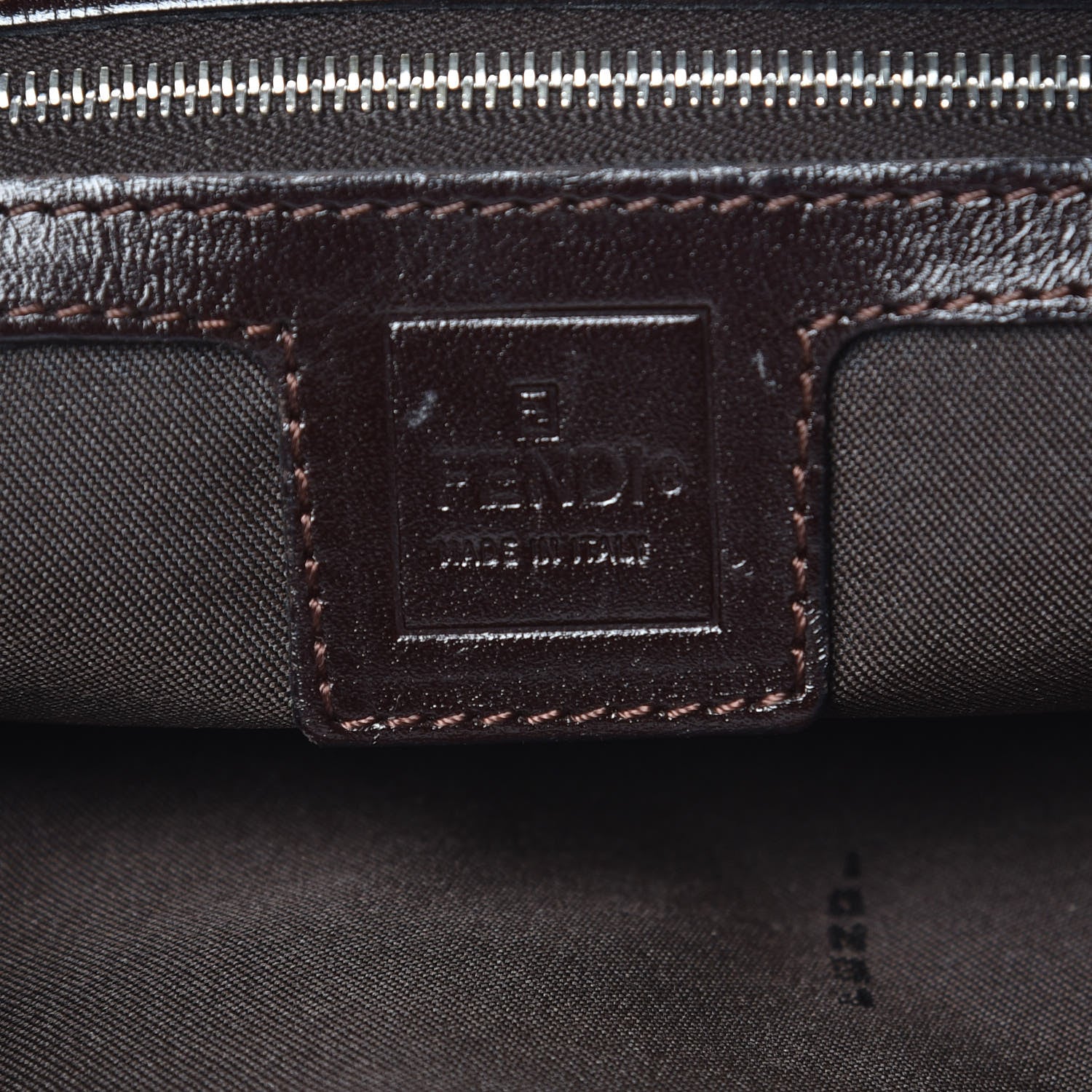 Fendi Zucca Shoulder Bag Tobacco 6 of 10
