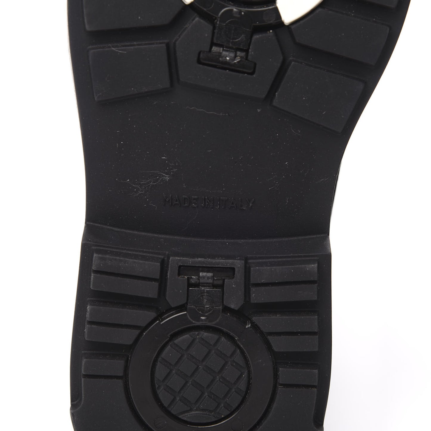 Calfskin Nylon CC Ankle Snow Boots 35.5 Black