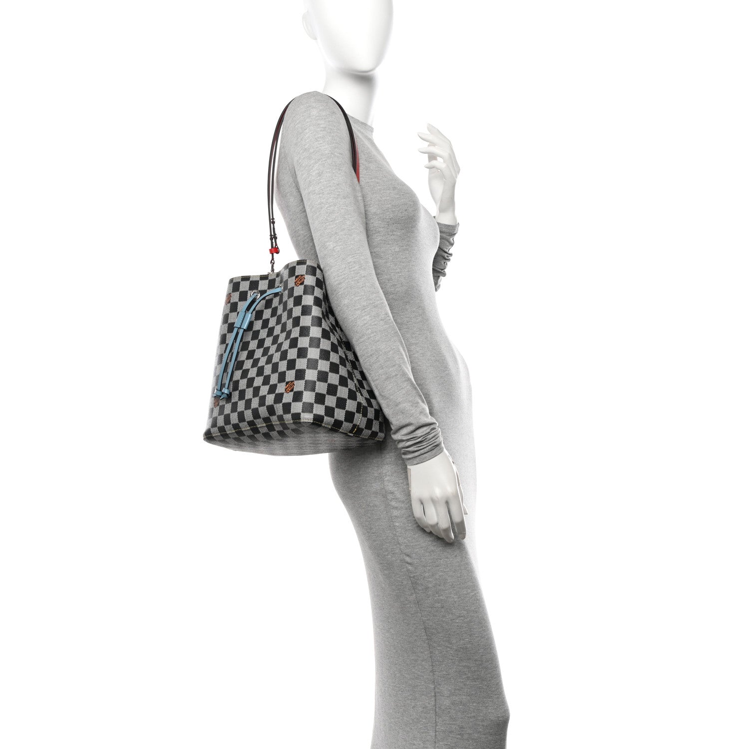 Louis Vuitton Damier Neonoe Black White 2 of 11