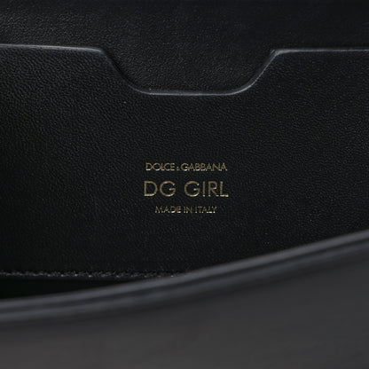 Dolce & Gabbana Calfskin DG Girls Phone Shoulder Bag Black 6 of 11
