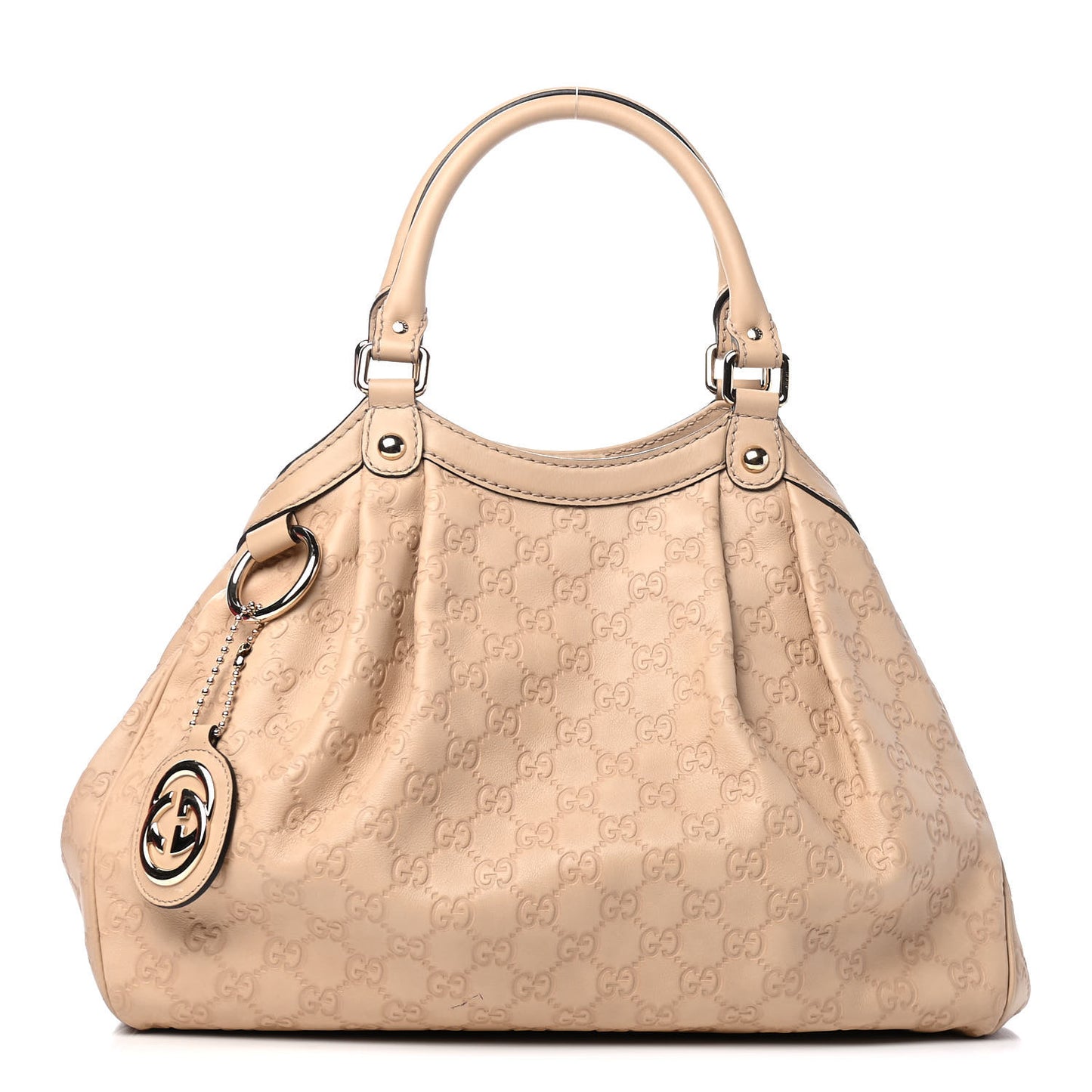 Guccissima Medium Sukey Tote Beige