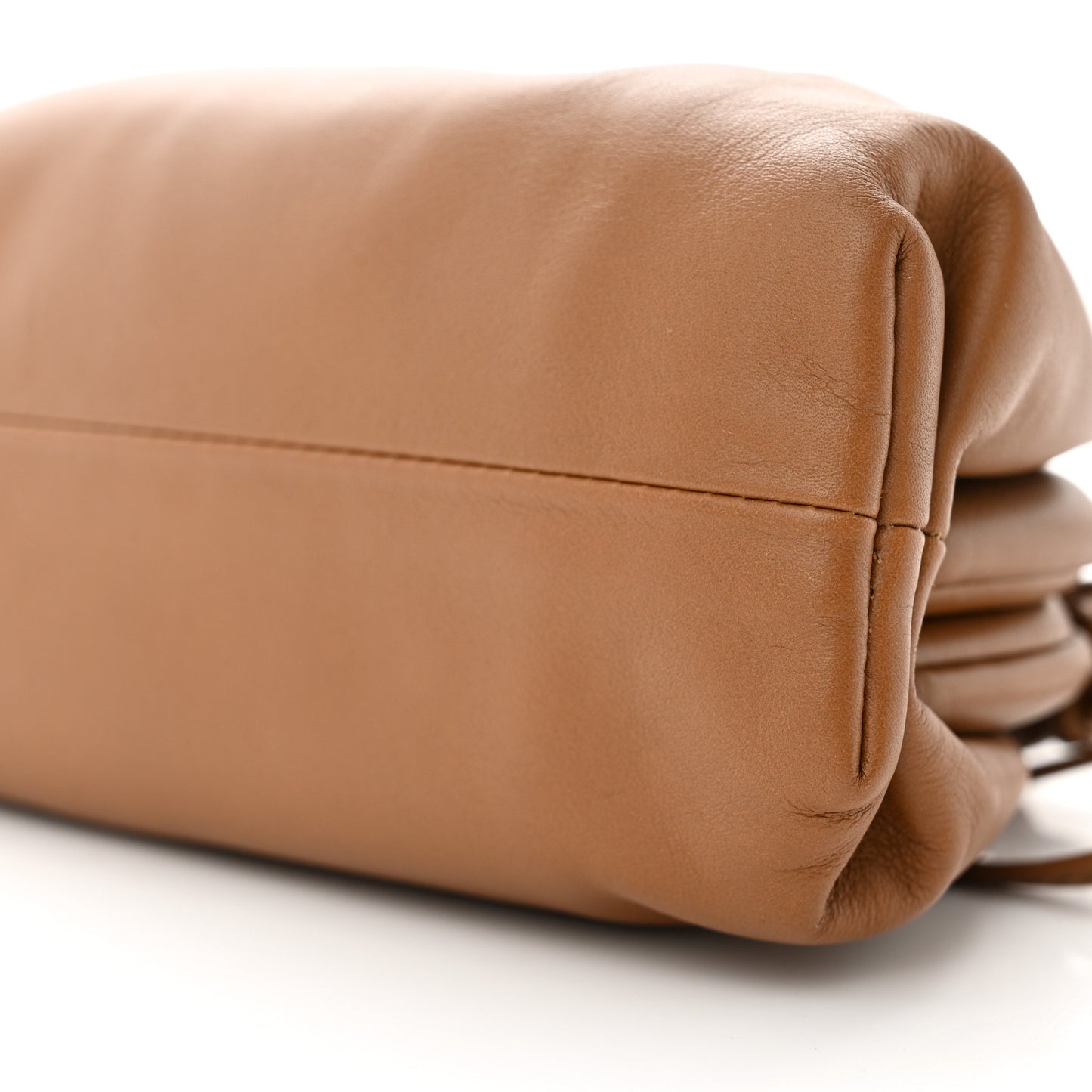 Butter Calfskin The Mini Pouch Camel