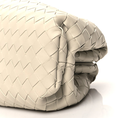 Bottega Veneta Nappa Maxi Intrecciato The Pouch Oversized Clutch Plaster 10 of 10