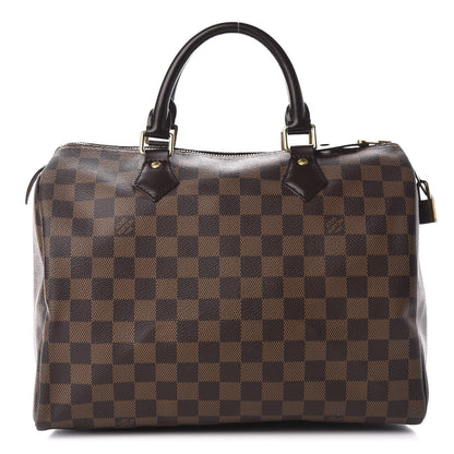 Louis Vuitton Damier Ebene Speedy 30 1 of 11