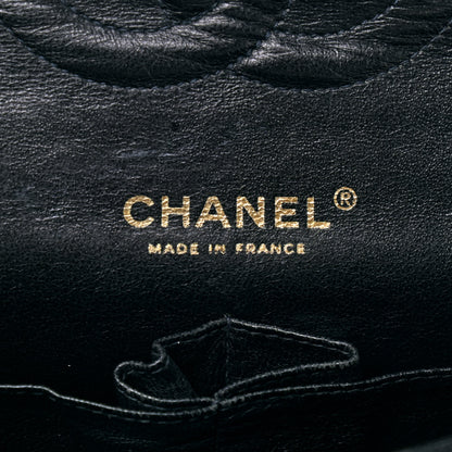 Chanel Caviar Quilted Medium Double Flap Black 8 of 9