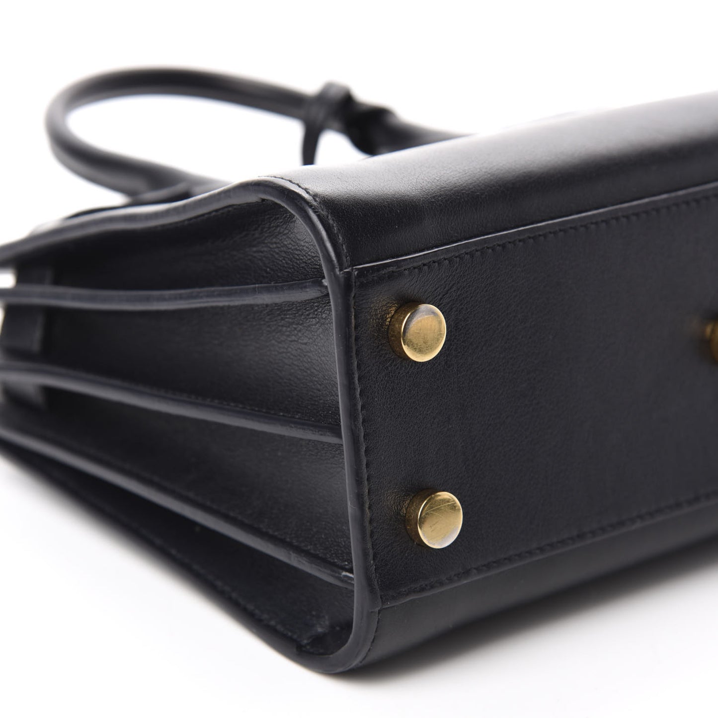 Calfskin Nano Sac De Jour Black