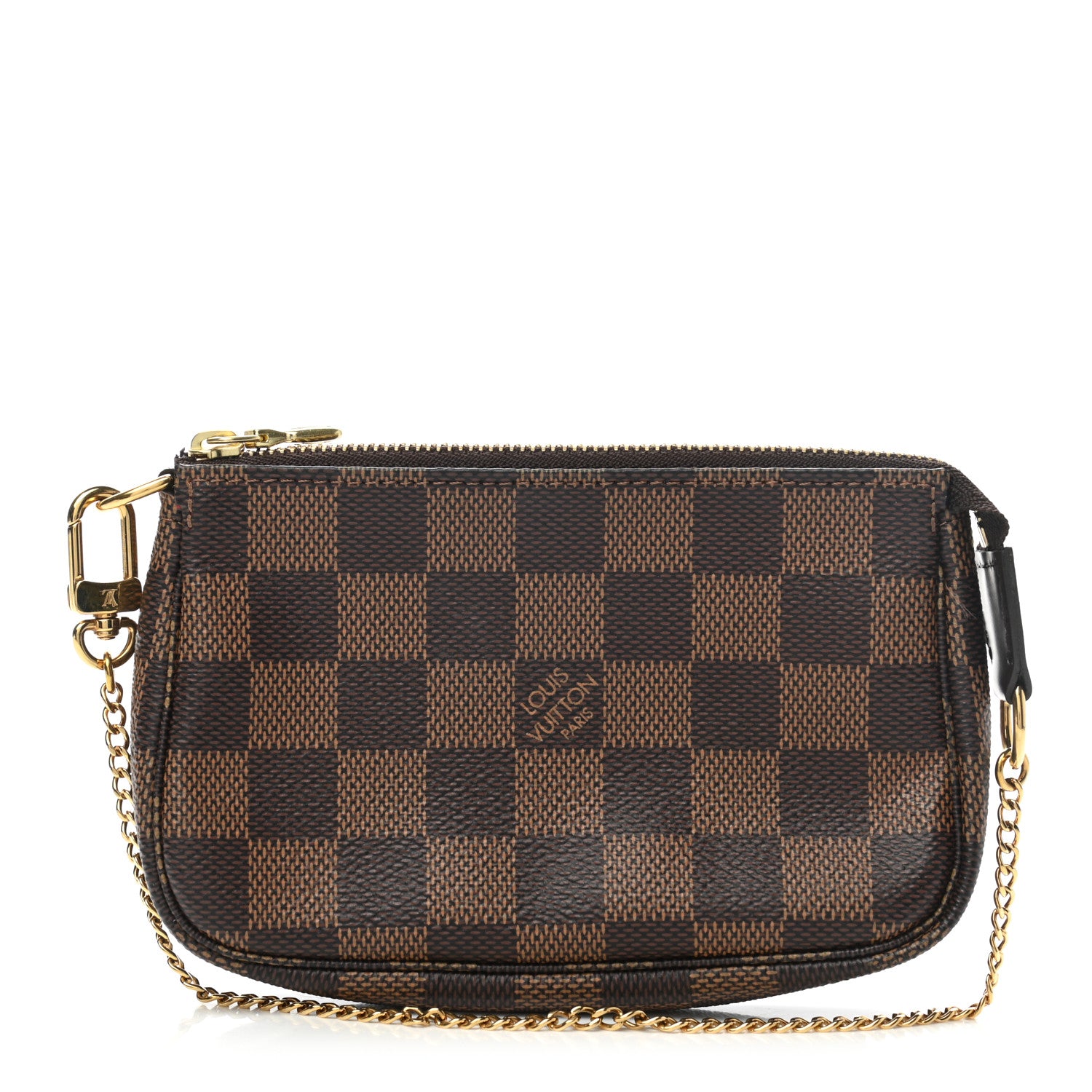 Louis Vuitton Damier Ebene Mini Pochette Accessories 1 of 7