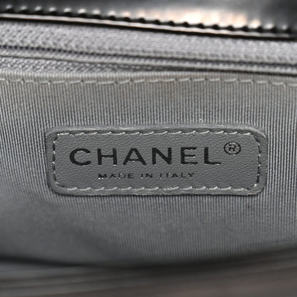 Chanel Glazed Calfskin Medium Boy Flap Black 6 of 11