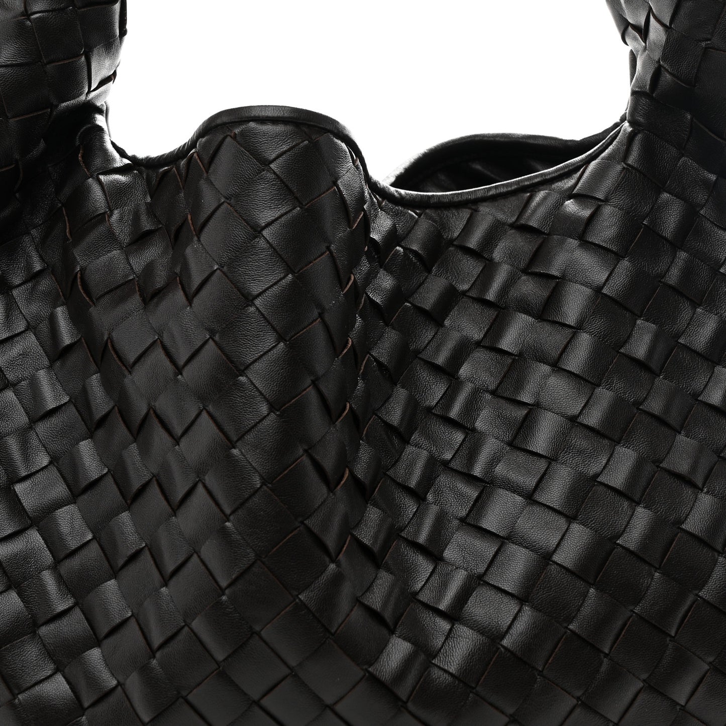 Calfskin Intrecciato Small Hop Fondant