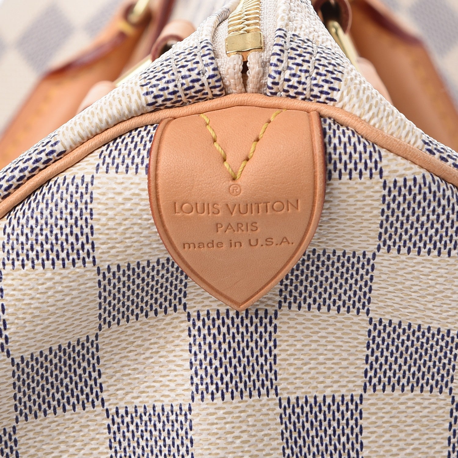 Louis Vuitton Damier Azur Speedy 30 7 of 11