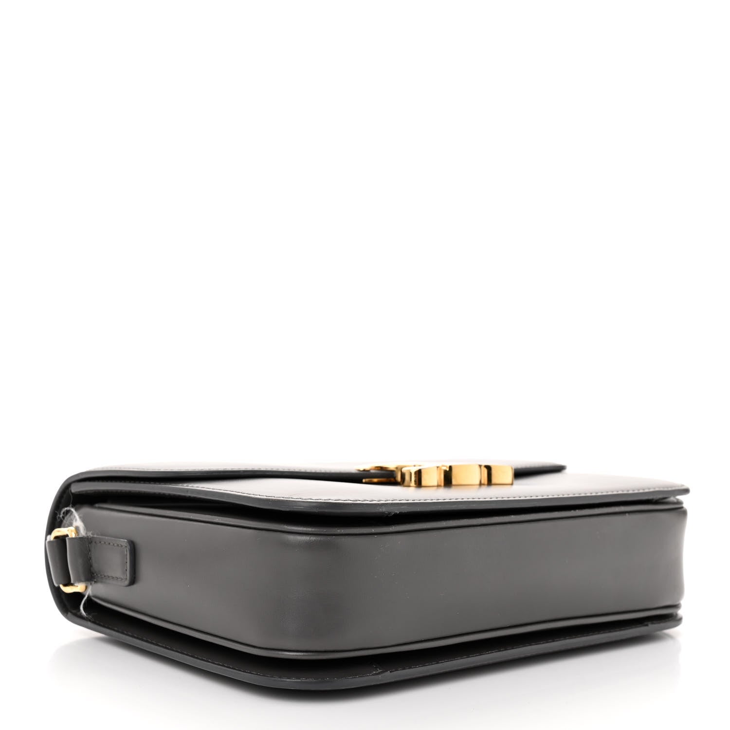 Celine Shiny Calfskin Medium Triomphe Grey 4 of 16