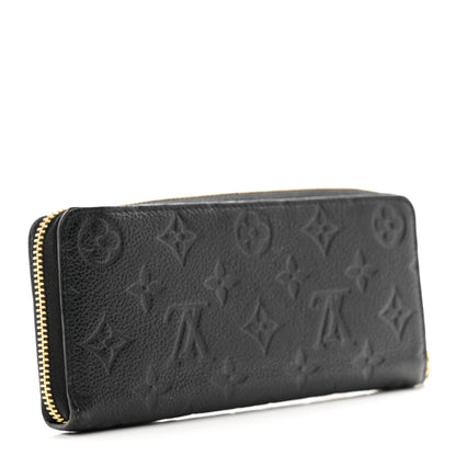 Louis Vuitton Empreinte Clemence Wallet Black 3 of 8