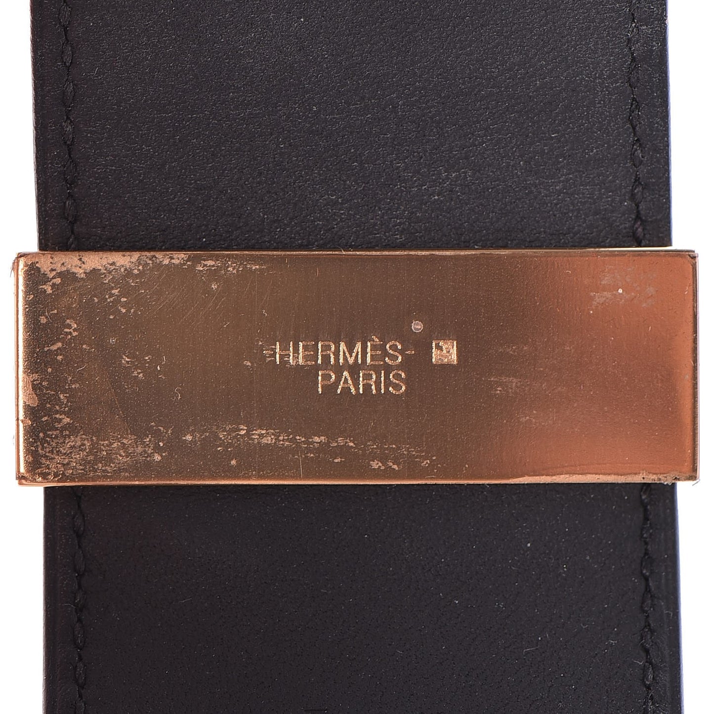 Epsom Collier de Chien CDC Bracelet S Black