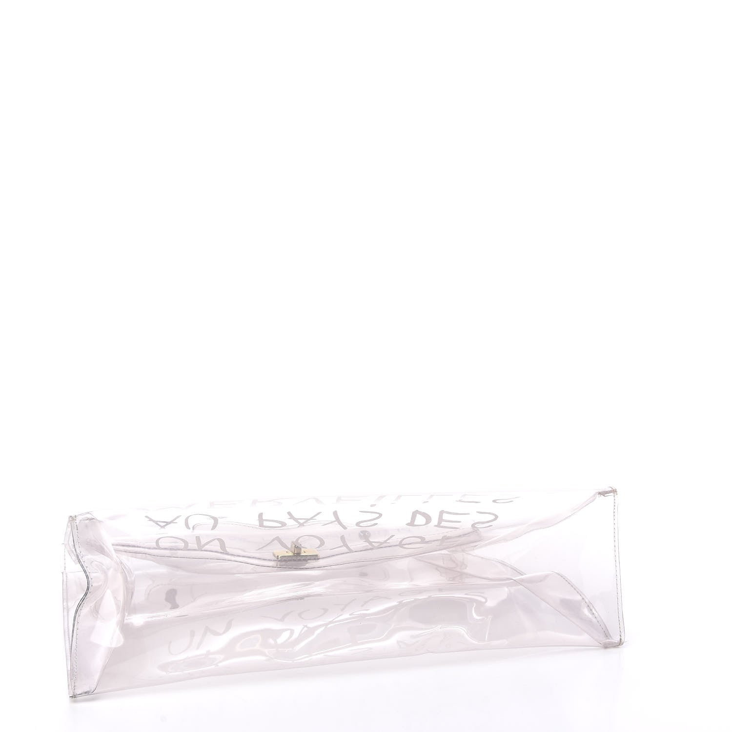 Hermes Vinyl Souvenir De L'Exposition Kelly Transparent 3 of 9