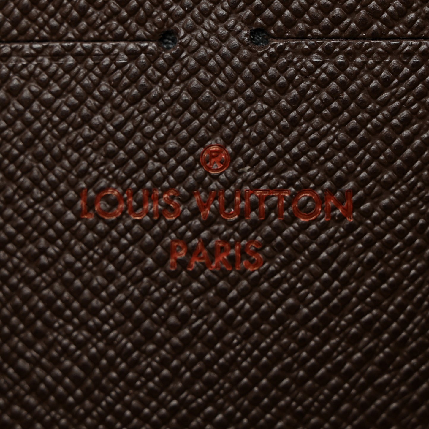 Damier Ebene Zippy Wallet