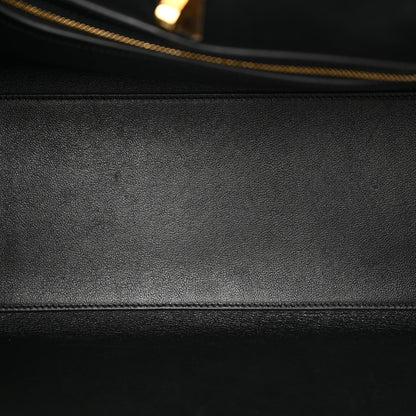 Celine Smooth Calfskin Cabas 16 Bag Black 5 of 17