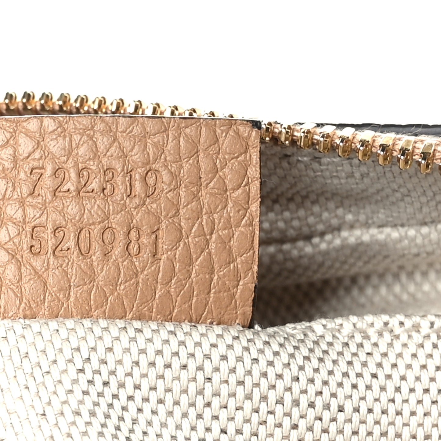 Pebbled Calfskin Small Soho Disco Bag Camelia