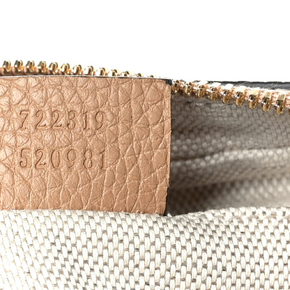 Gucci Pebbled Calfskin Small Soho Disco Bag Camelia 7 of 10