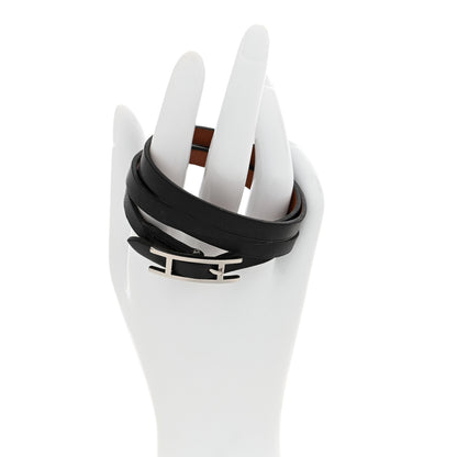 Hermes Swift 3MM Hapi 4 Tours Bracelet M Black 2 of 4