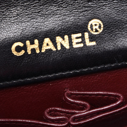 Chanel Lambskin Quilted Small Single Flap Bag Black 6 of 9
