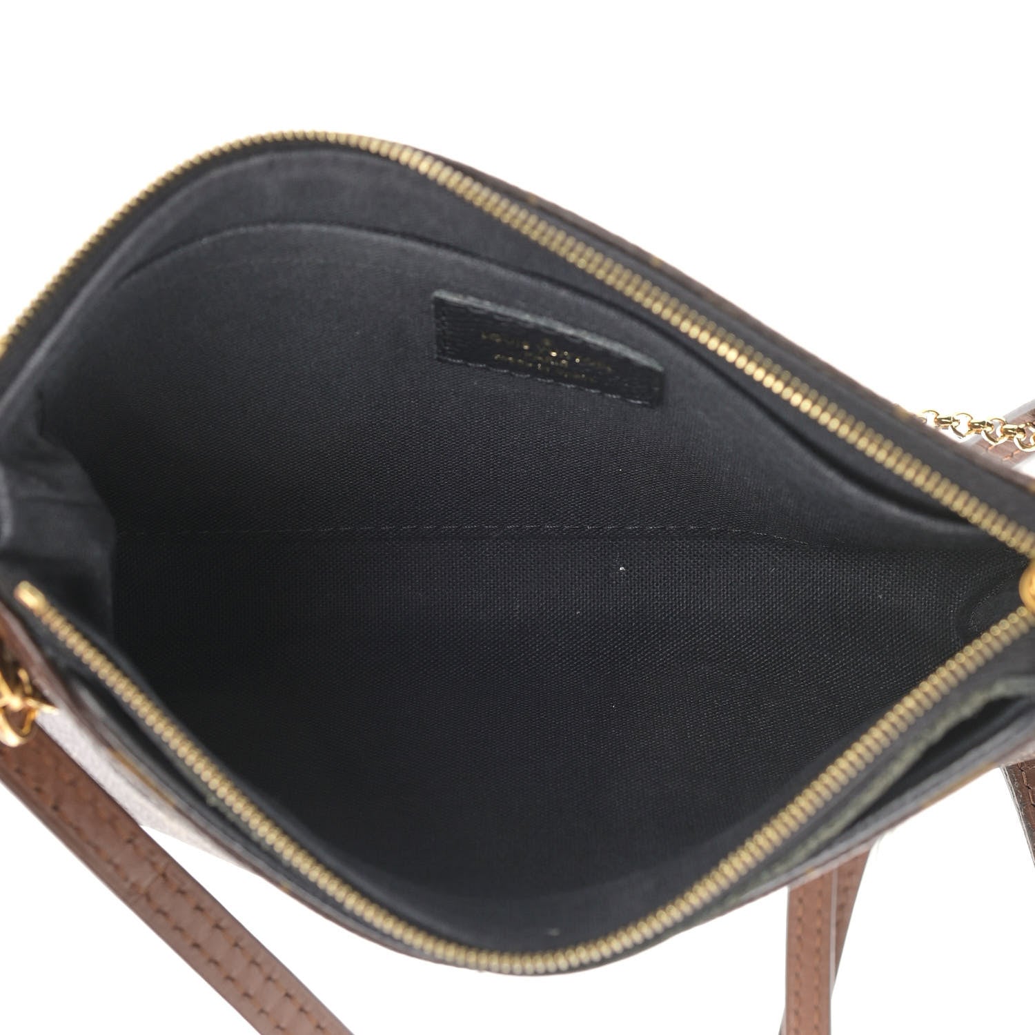Louis Vuitton Monogram Pallas Clutch Black 5 of 14