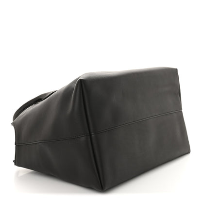 The Row Grained Calfskin Terrasse Bag Dark Brown 4 of 9