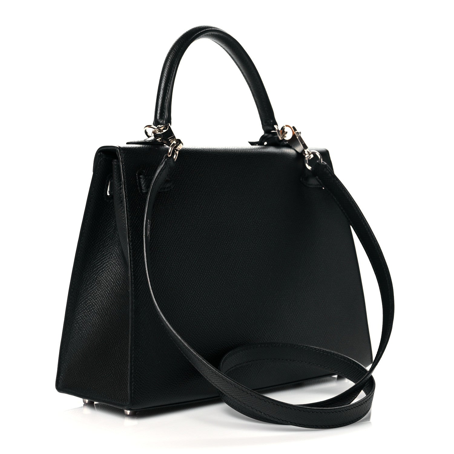 Hermes Epsom Kelly Sellier 25 Black 3 of 10