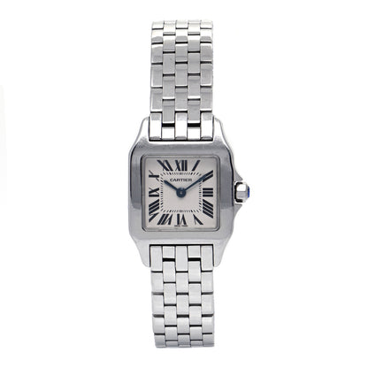 Cartier Stainless Steel 20mm Santos Demoiselle Quartz Watch 1 of 6