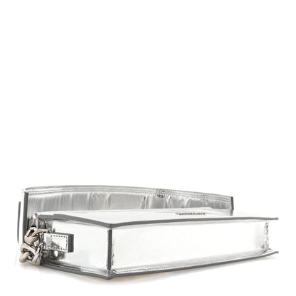 Jacquemus Metallic Calfskin Le Sac Ciuciu Silver 4 of 9