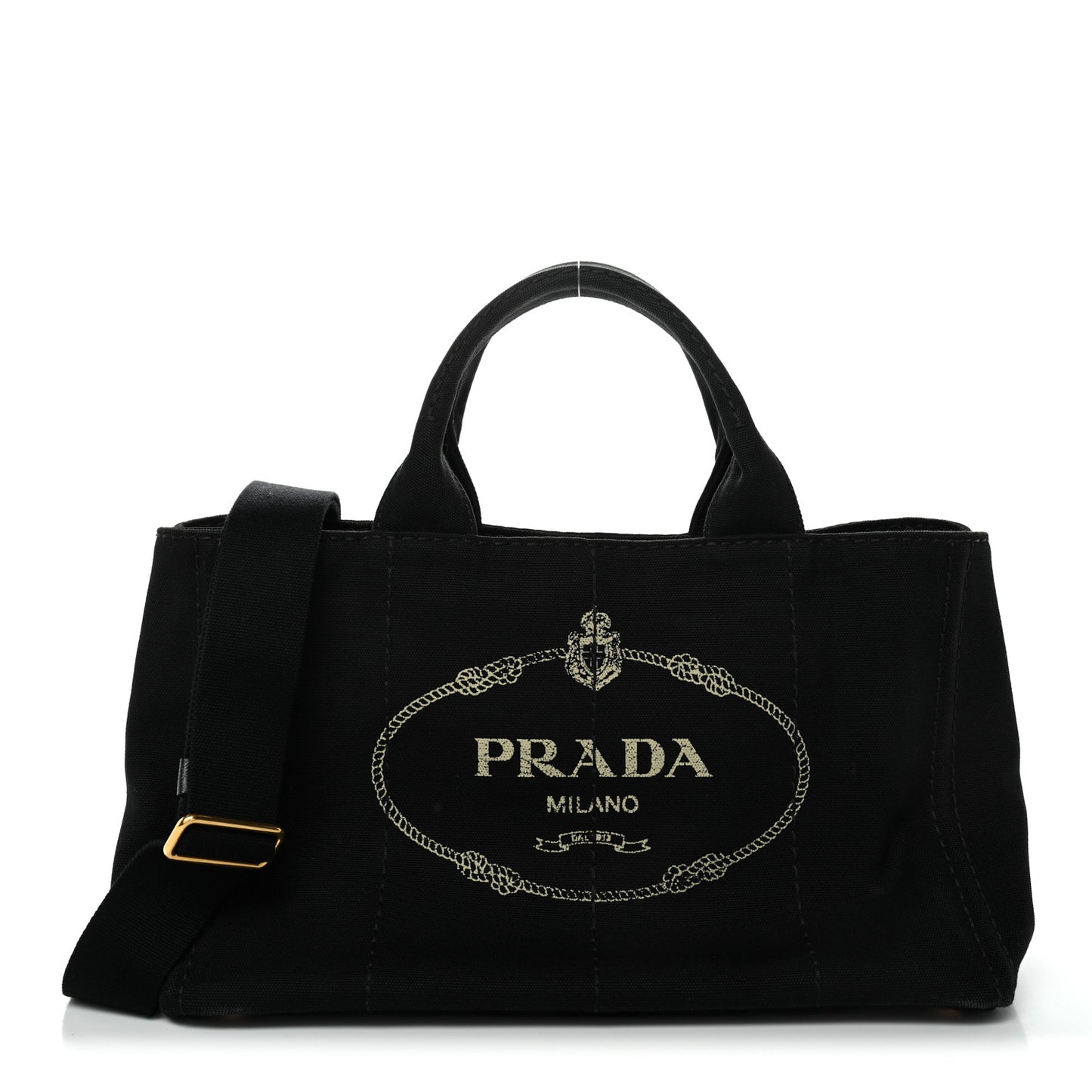 Canapa Logo Tote Black