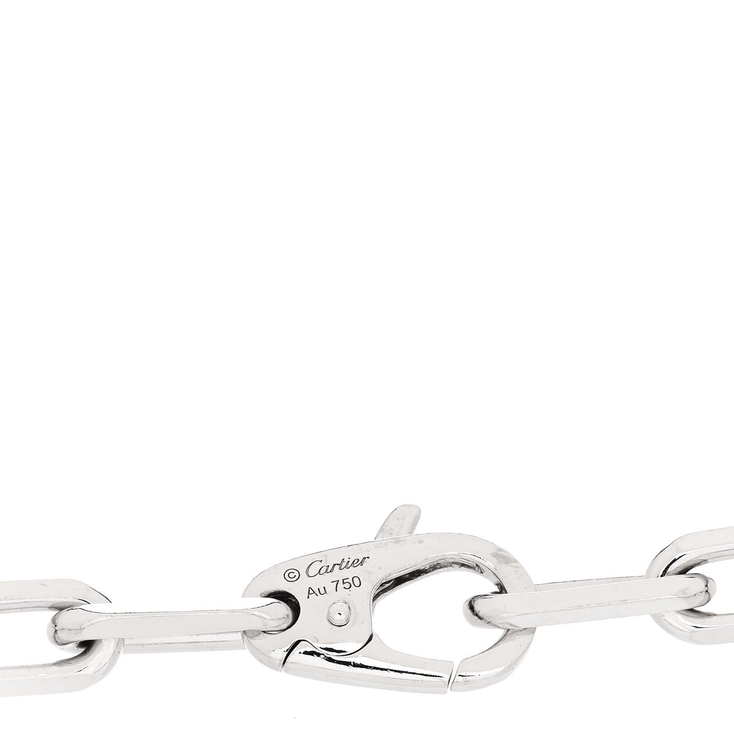 Cartier 18K White Gold Santos de Cartier Bracelet 3 of 5