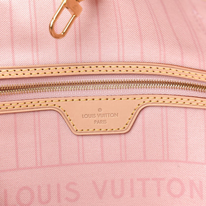 Louis Vuitton Damier Azur Neo Neverfull GM Rose Ballerine 6 of 9
