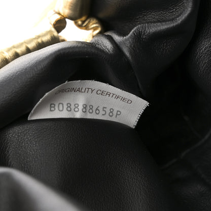 Bottega Veneta Metallic Bark Calfskin The Mini Pouch Gold 7 of 12