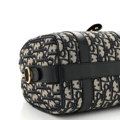 Christian Dior Oblique Groove 20 Bag Blue 9 of 10