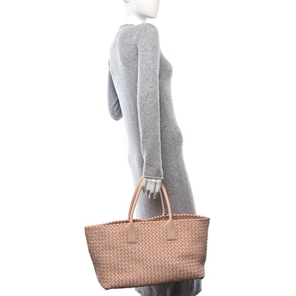 Bottega Veneta Lambskin Intreccio Medium Cabat Lotus 2 of 10