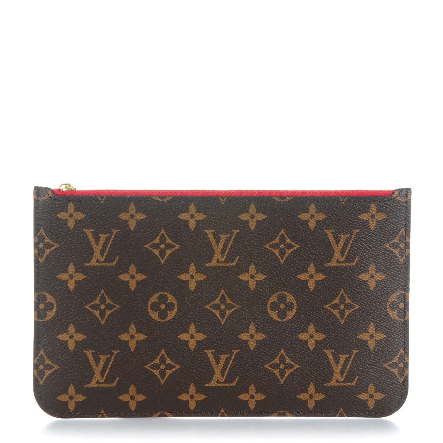Louis Vuitton Monogram Neverfull MM GM Pochette Cherry 1 of 8