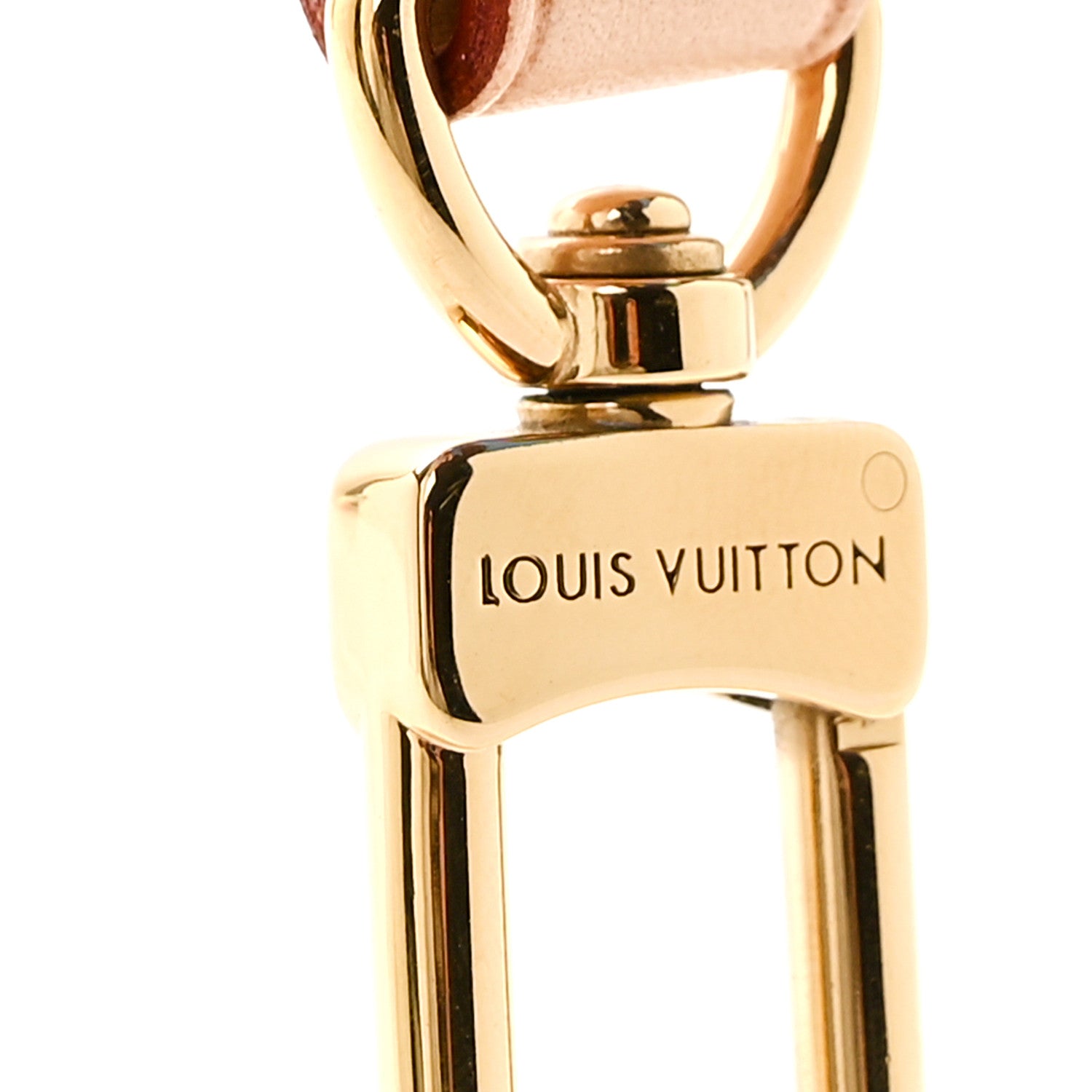 Louis Vuitton Calfskin Cluny MM Shoulder Strap Blue Glacial 4 of 4