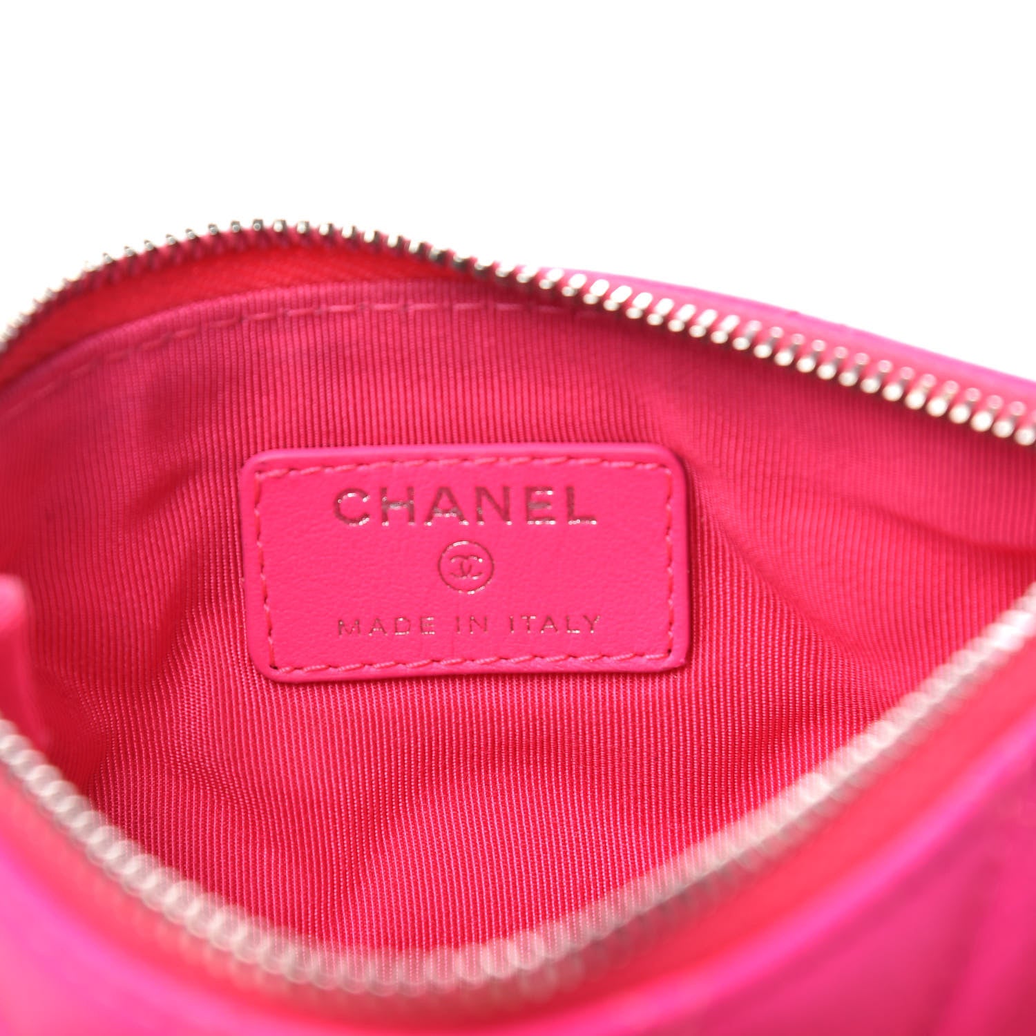 Chanel Goatskin Quilted Small Reissue Cosmetic Case Pink 6 of 8