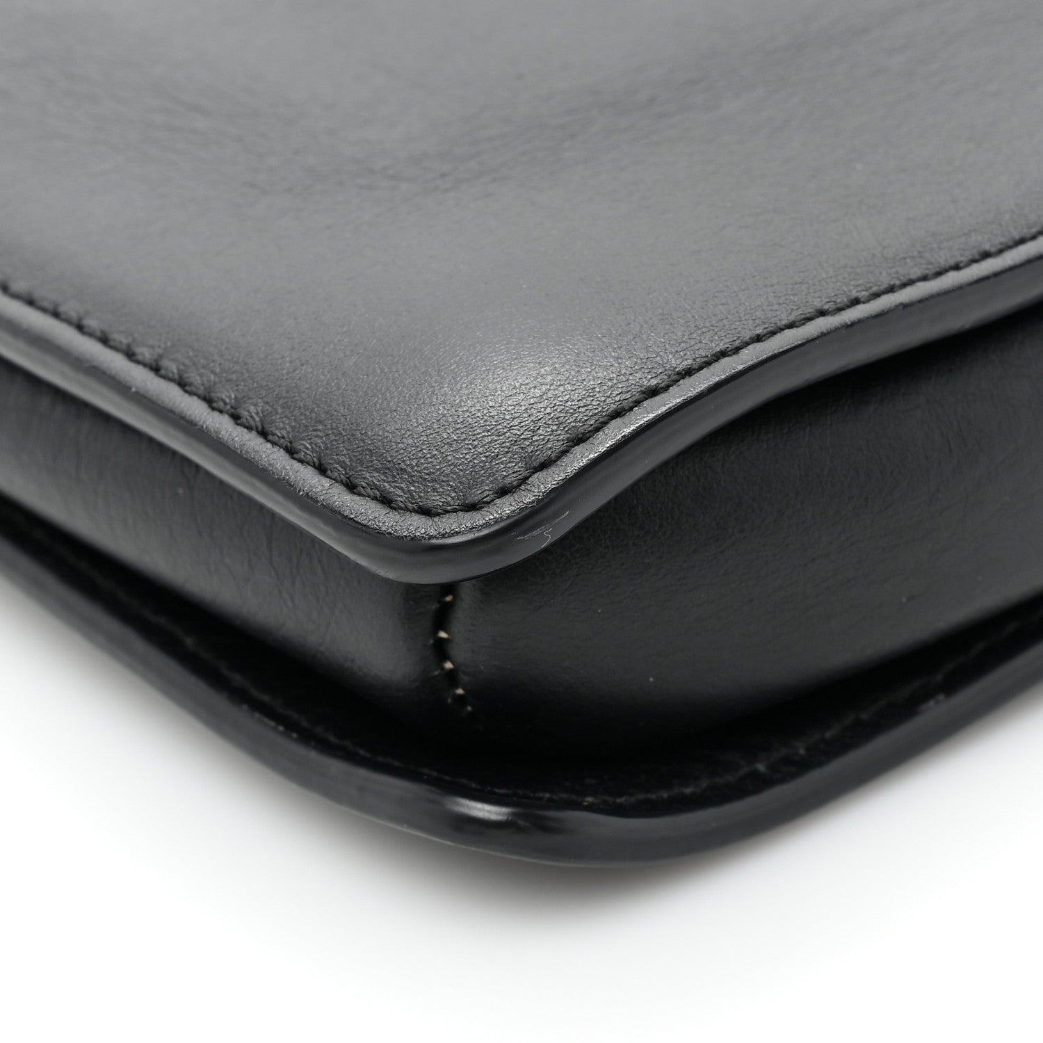 Chloe Suede Calfskin Small Faye Shoulder Bag Black 14 of 14