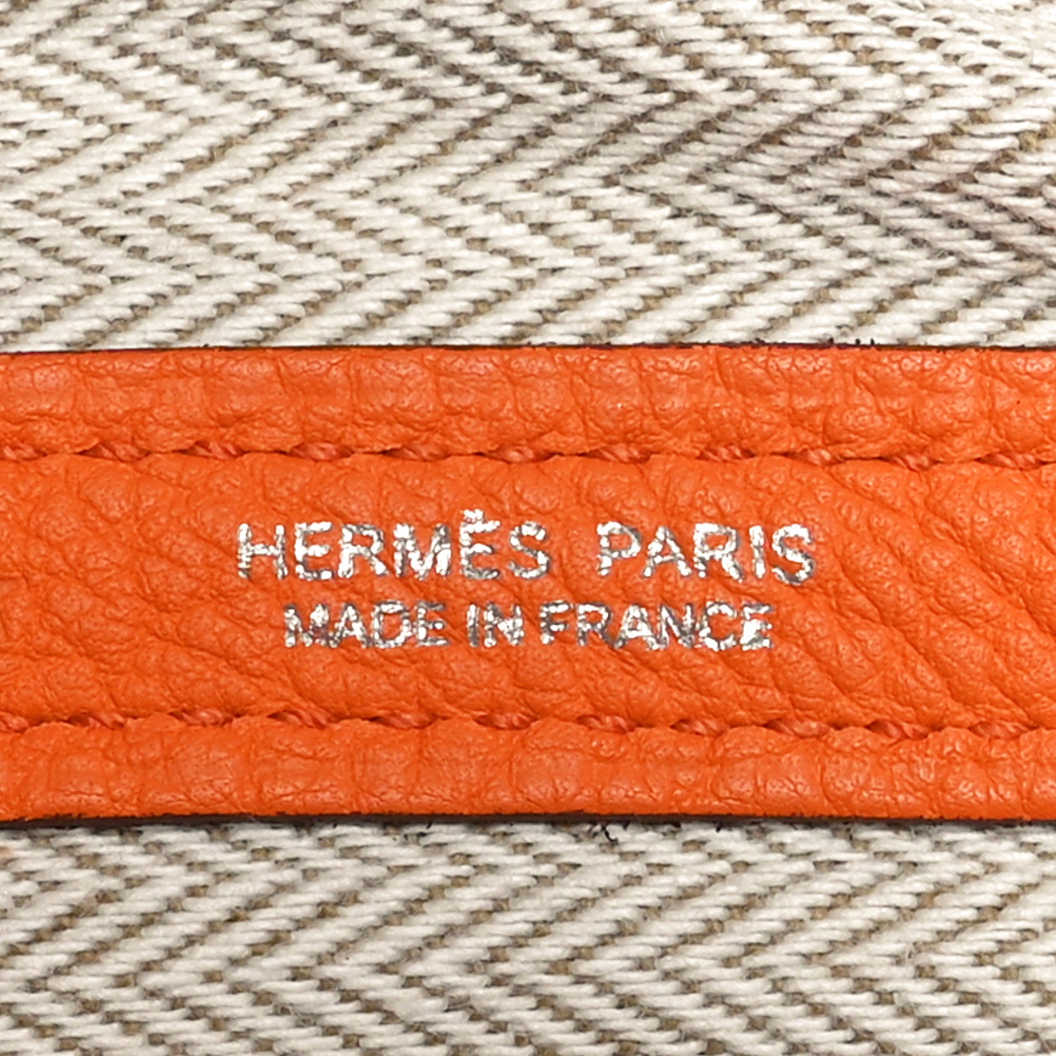 Hermes Negonda Garden Party 36 MM Orange 7 of 10