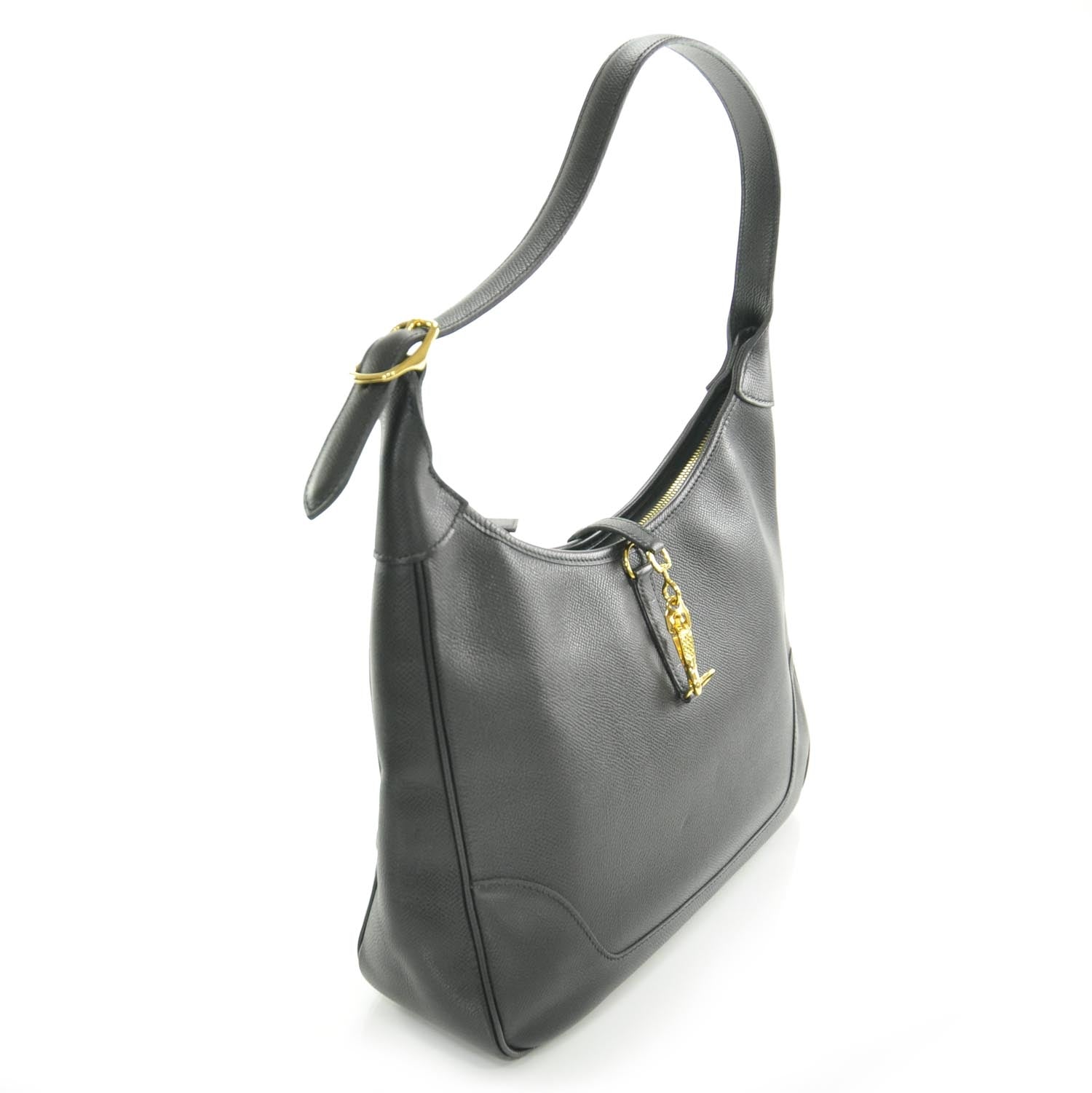 Hermes Courchevel Trim II 31 Black 3 of 8