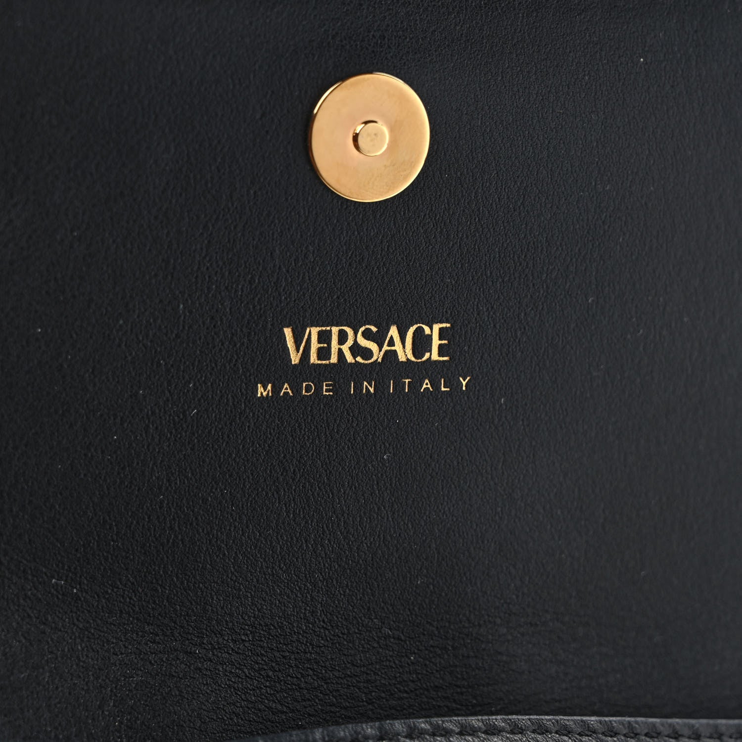 Versace Vitello Virtus Crossbody Black 6 of 8