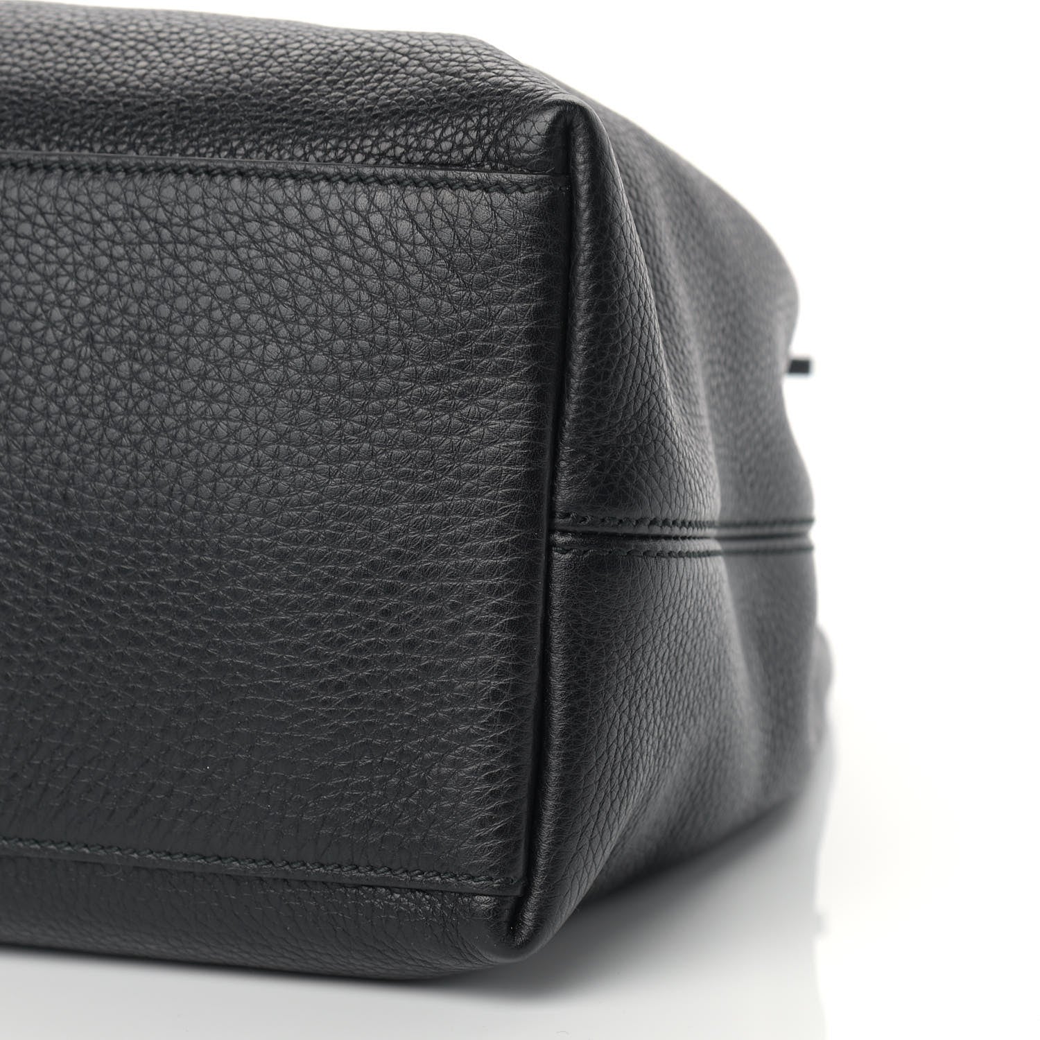 Gucci Pebbled Calfskin Medium Soho Chain Shoulder Bag Black 9 of 9