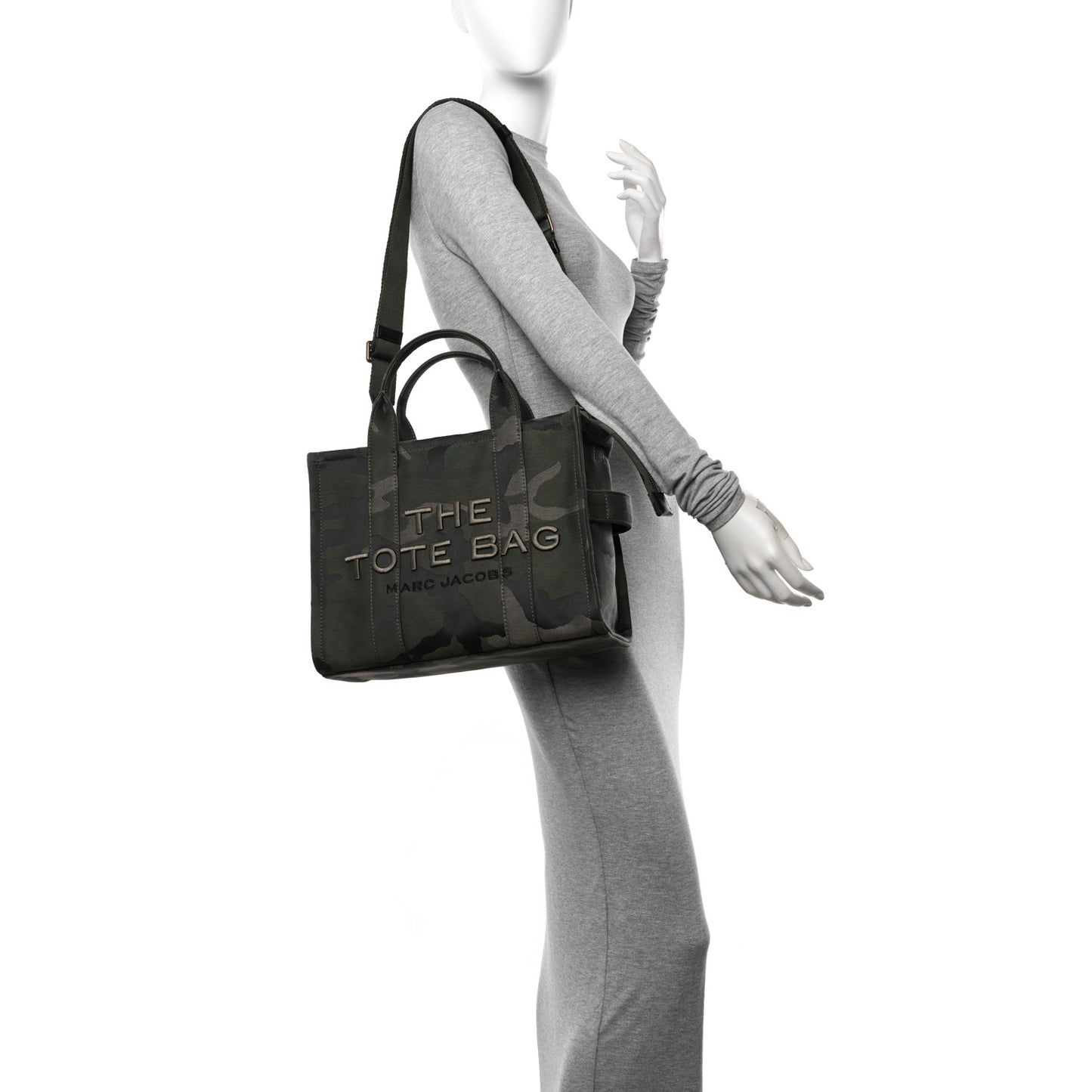 Canvas Camouflage Medium The Tote Bag Khaki