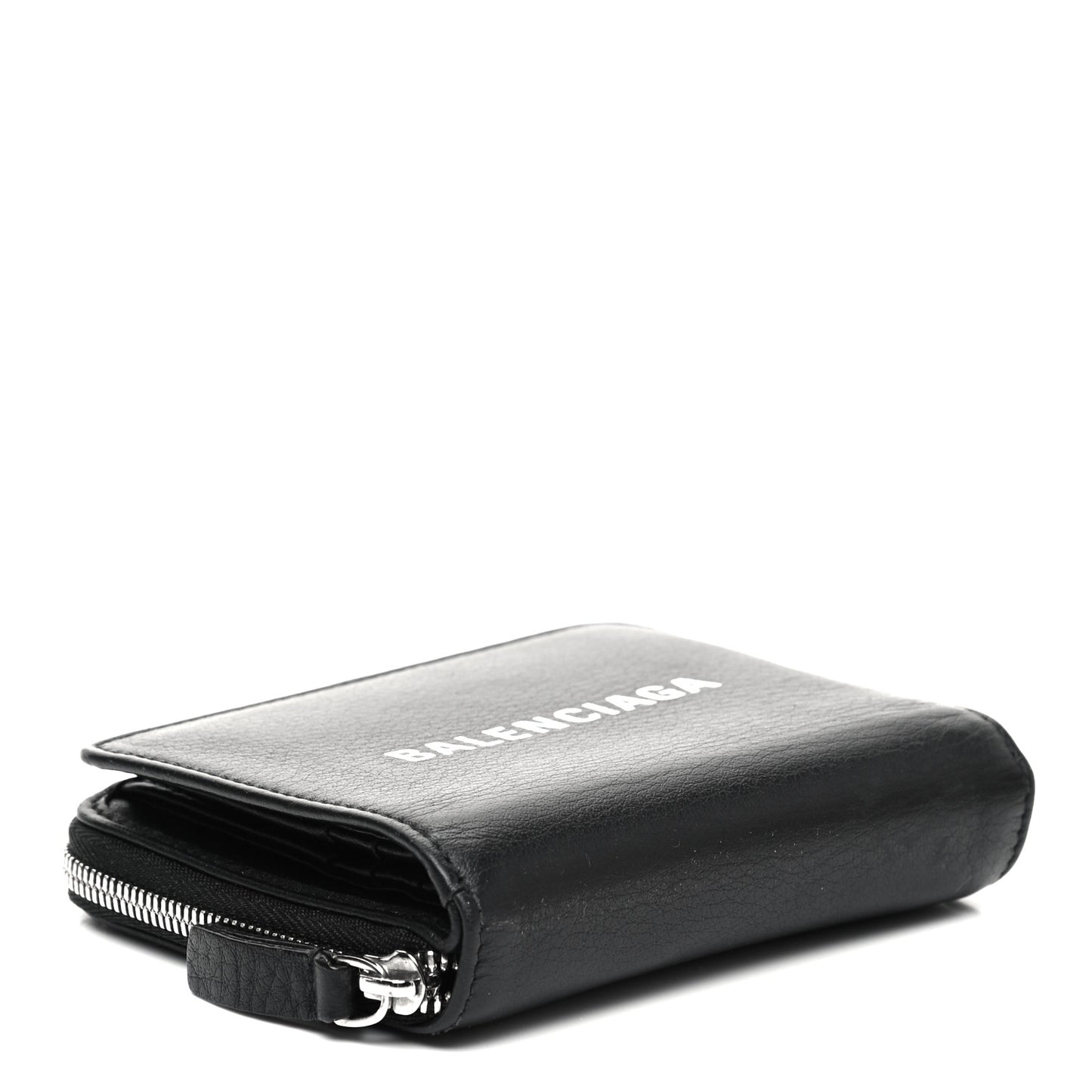 Calfskin Everyday Multi Zip Wallet Black