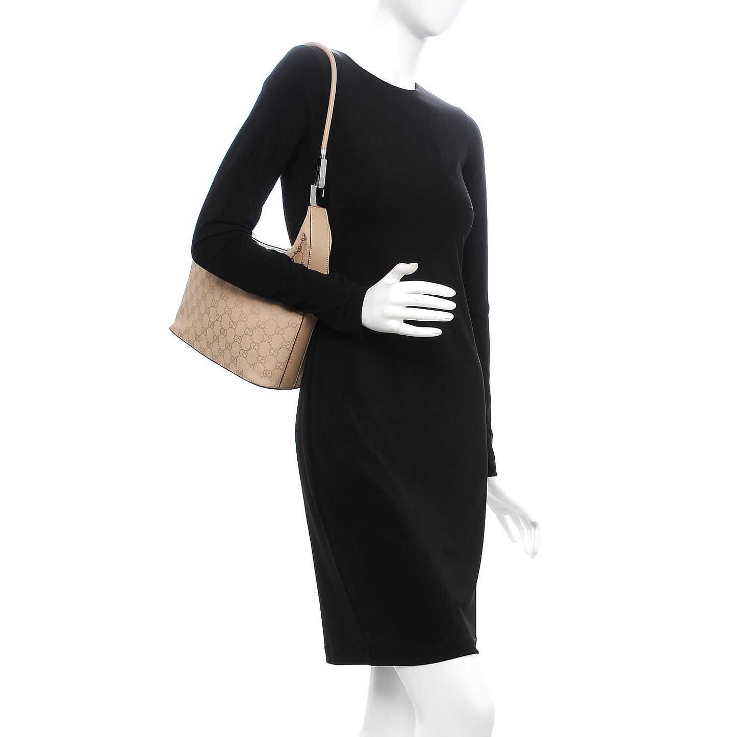 Monogram Medium Hobo Beige